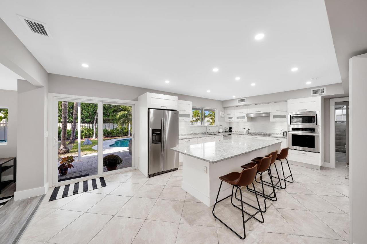 Comfortable 4 Bedroom House With Pool By Pmi Fort Lauderdale Dış mekan fotoğraf