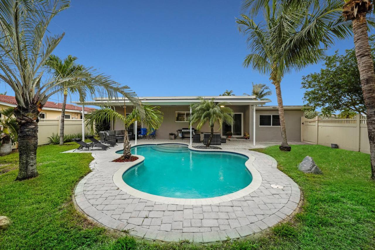 Comfortable 4 Bedroom House With Pool By Pmi Fort Lauderdale Dış mekan fotoğraf